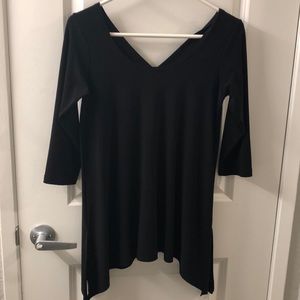 SYMPLI BLACK TUNIC